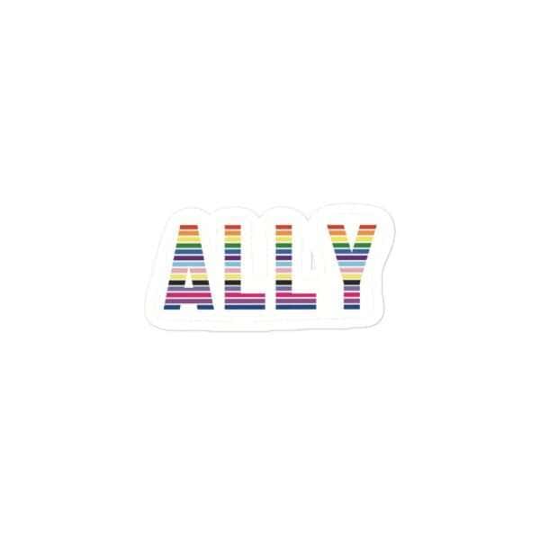 Ally Sticker: Spread Love and Support with Pride