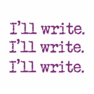 I'll Write