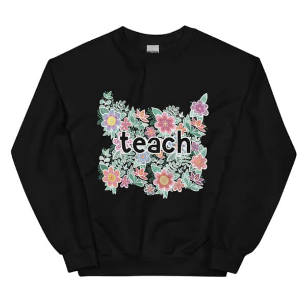 Crewneck Sweatshirt | Teach - Image 5