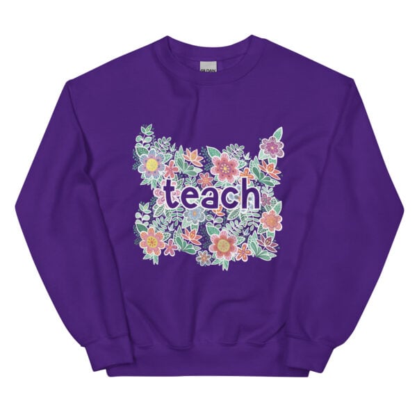 Crewneck Sweatshirt | Teach - Image 3