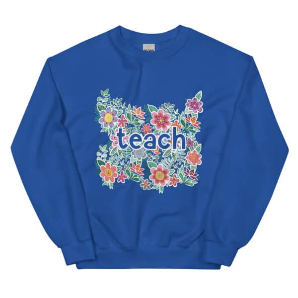 Crewneck Sweatshirt | Teach - Image 2