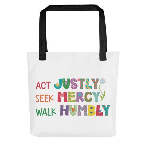 Tote Bag | Micah 6:8 - Image 2