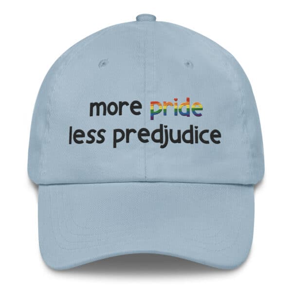 Baseball Hat | More Pride Less Prejudice - Image 4