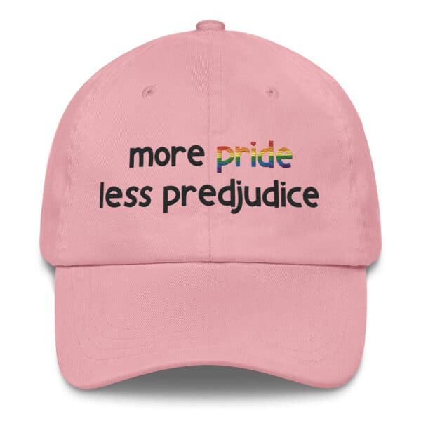 Baseball Hat | More Pride Less Prejudice - Image 3