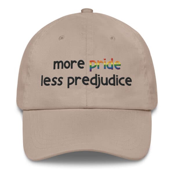 Baseball Hat | More Pride Less Prejudice - Image 2