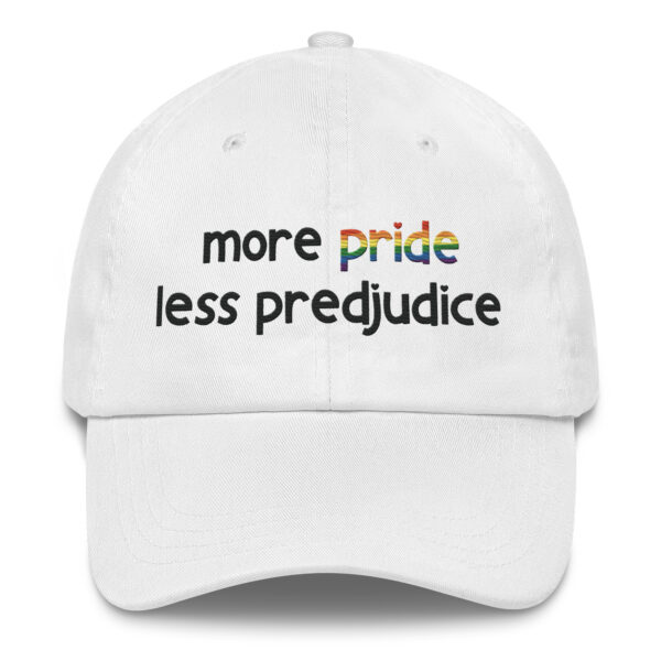 Baseball Hat | More Pride Less Prejudice - Image 5