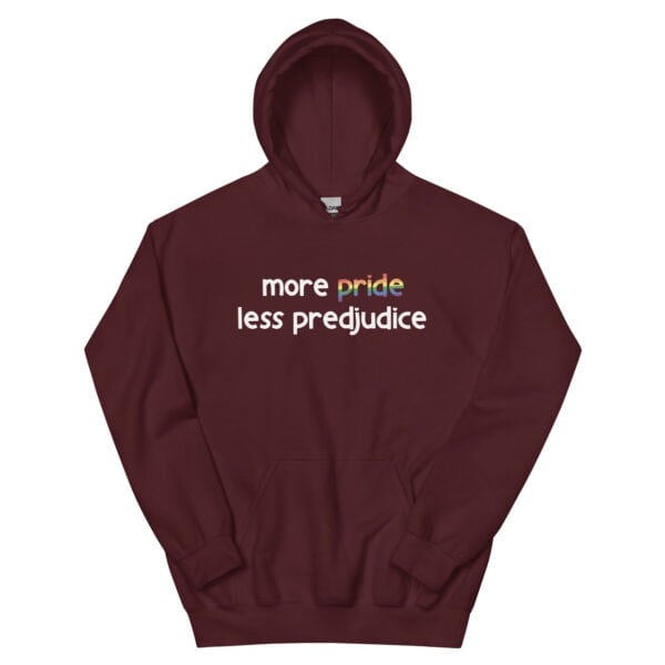 Unisex Hoodie | More Pride Less Prejudice - Image 4