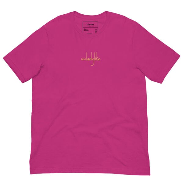 Embroidered T-Shirt | Unladylike - Image 4